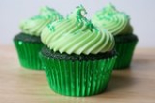 Green Velvet Cupcakes